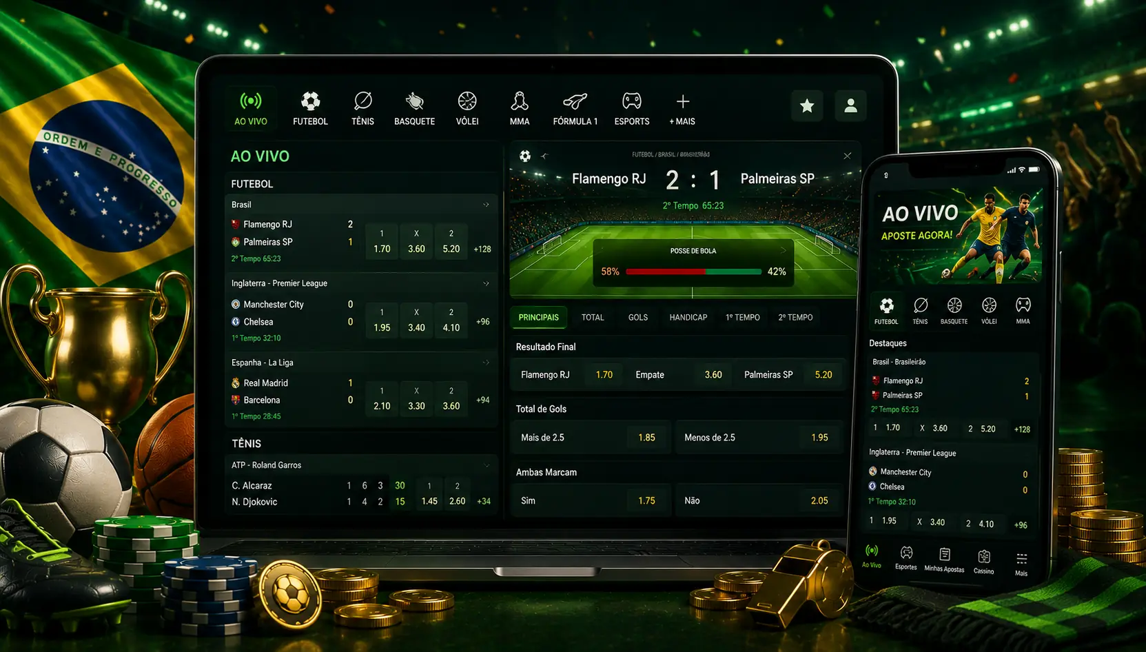 CasinoBet Brazil sportsbook and live betting overview
