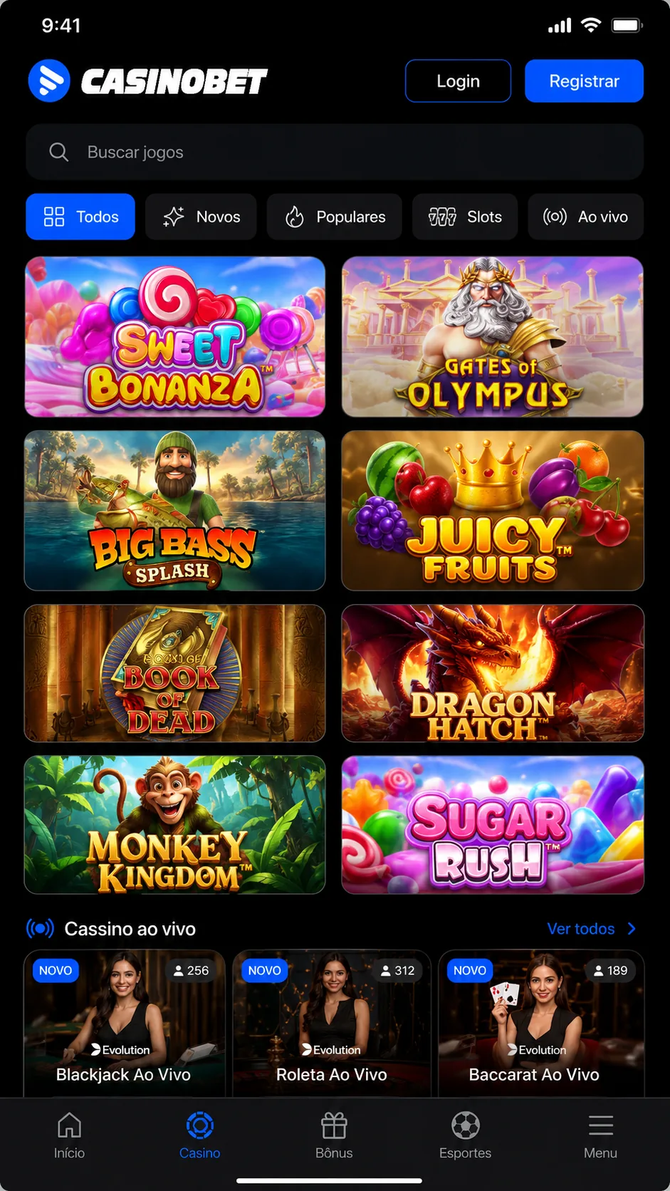 Casino screenshot 2